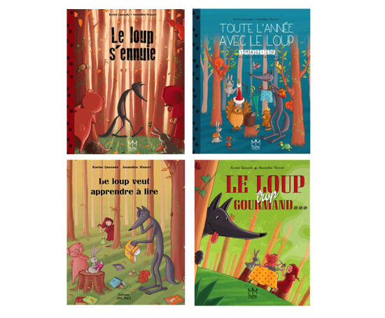 4 histoires de loup - Editions Mic_Mac