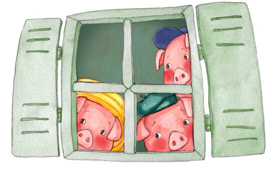 Les trois petits cochons - Lito