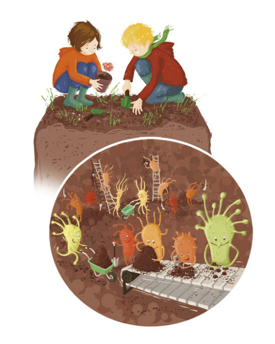 Les microbes