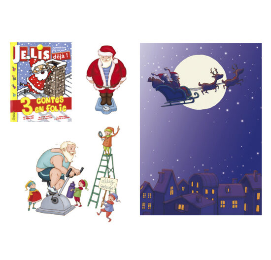 Un p'tit régime pour le Père Noël - Fleurus Presse
