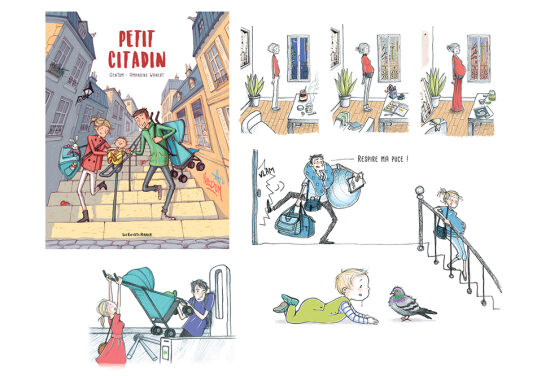BD Petit Citadin - Les Enfants Rouges